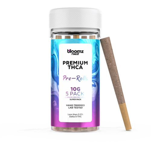 2 Gram THCA Pre-Rolls – 5 Pack